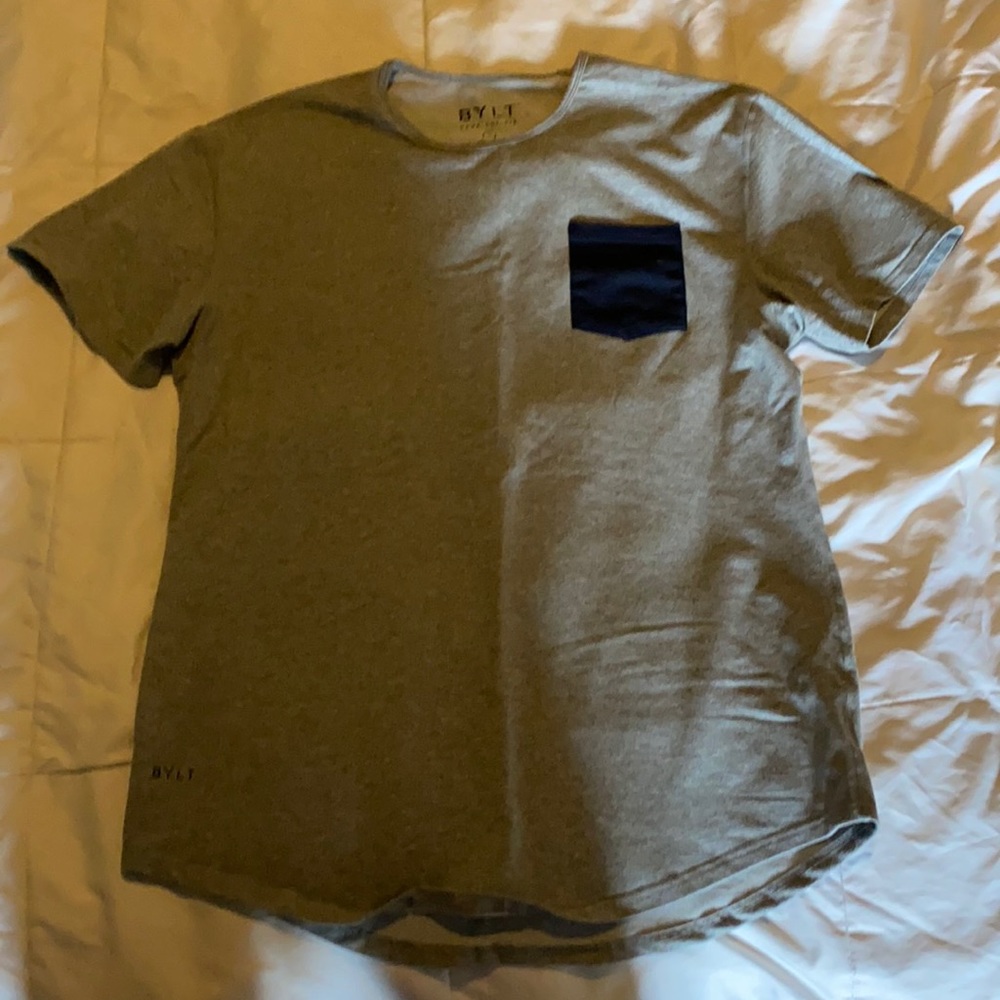 Gray BYLT drop cut S/S Lux - Size L